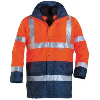 Parka Haute Visibilité 4 en 1 - Orange