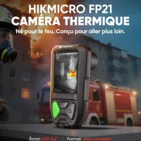 FP21 de HIKMICRO : La caméra thermique compacte et puissante pour les interventions d'urgence
