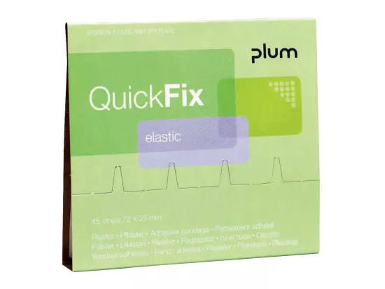 Recharge de 45 pansements élastiques pour QuickFix
