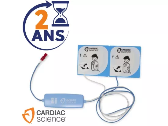 Electrodes pédiatriques (la paire) pour défibrillateur G3