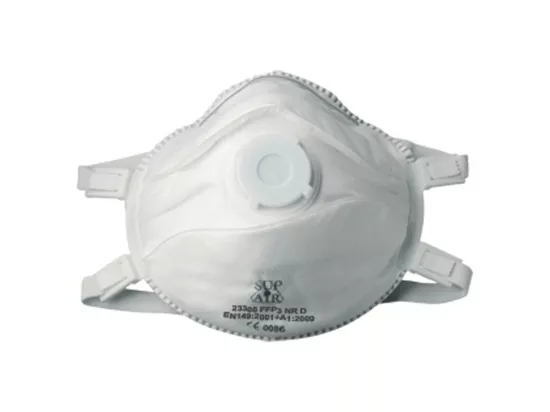 Masque FFP3 avec coque et valve