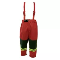 Surpantalon pompier Triple Trim Niveau 1 Rouge