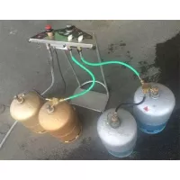 Kit de connexion pour bouteilles de gaz domestiques