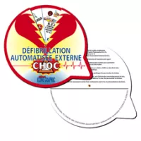 Disque défibrillation automatisée externe