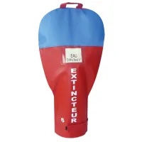 Housse coiffe bleue 6L eau