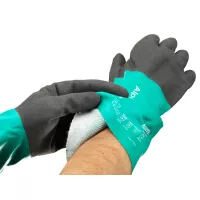 Gants de protection nitrile AlphaTec avec grip