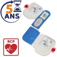 Electrodes CPRD adultes pour défibrillateur ZOLL