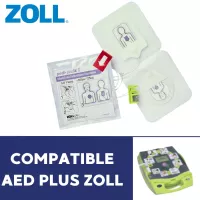 Electrodes pour défibrillateur ZOLL Pedi Padz II pédiatriques (la paire)