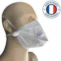 Masque de protection respiratoire FFP3 pliable