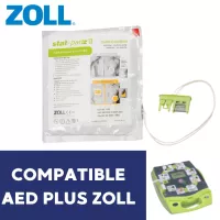 Electrodes Stat Padz II adultes pour défibrillateur ZOLL