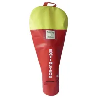 Housse coiffe jaune 9kg poudre