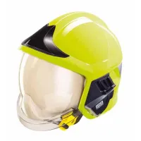 Casque F1 pompier jaune