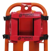 Immobilisateur de tête pour civière plan dur