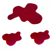 Kit de simulation de 3 flaques de sang