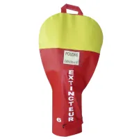 Housse coiffe jaune 6kg poudre