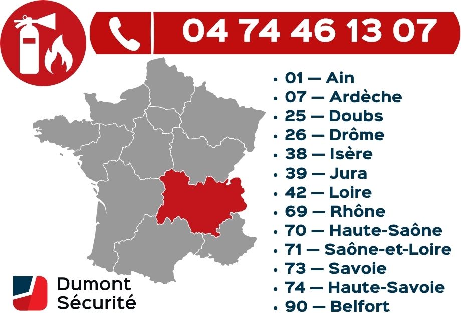 zone d'interventin extincteur andrieu