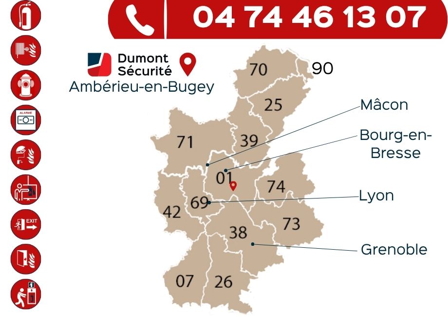 Sécurité incendie zone rhone alpes